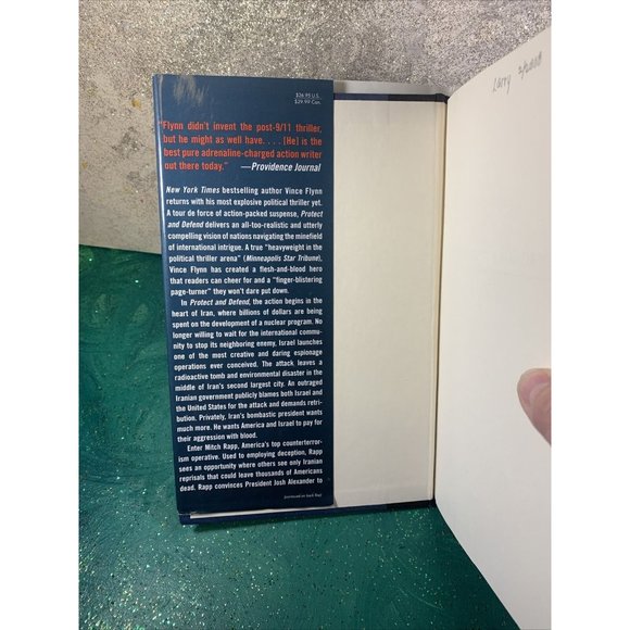 Like New ~ Mitch Rapp Novel: Protect and Defend by Vince Flynn (2007, Hardcover) - Picture 9 of 12
